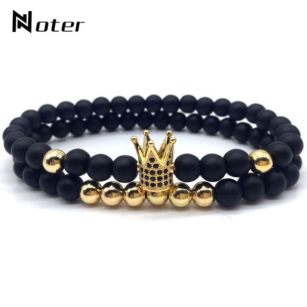 noter 2pcs/set mens bracelet charm crown distance bracelet for homme pulsera pareja heren armband men accessories bileklik gift, Black
noter 2pcs/set mens bracelet charm crown distance bracelet for homme pulsera pareja heren armband men accessories bileklik gift, Black