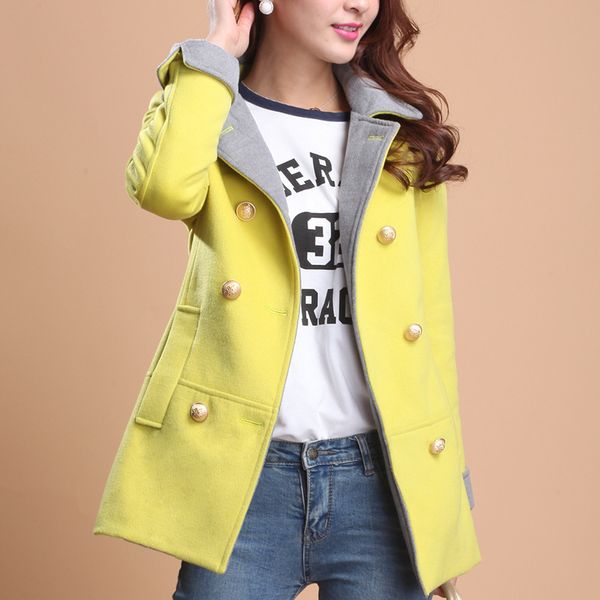 casual fashion long coat for women slim solid wool coat and jacket pockets double breasted women clothes 2018, Black
casual fashion long coat for women slim solid wool coat and jacket pockets double breasted women clothes 2018, Black