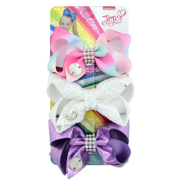 3pcs/set 3 inch jojo bows colorful printed hair clips for kids boutique princess hairpins with clips hair accessories 902, Slivery;white
3pcs/set 3 inch jojo bows colorful printed hair clips for kids boutique princess hairpins with clips hair accessories 902, Slivery;white