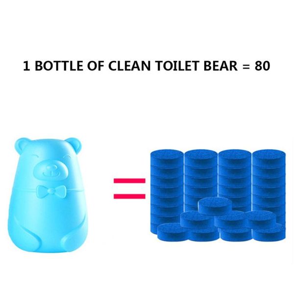 80pcs blue bubble toilet deodorant toilet liquid prevention plant extract yellow scale fresh active factor non-toxic bear bottle
80pcs blue bubble toilet deodorant toilet liquid prevention plant extract yellow scale fresh active factor non-toxic bear bottle