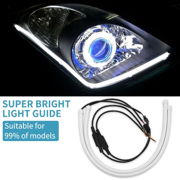 2pcs 45/60cm drl flexible led tube strip style daytime running lights tear strip car headlight turn signal light parking lamps
2pcs 45/60cm drl flexible led tube strip style daytime running lights tear strip car headlight turn signal light parking lamps