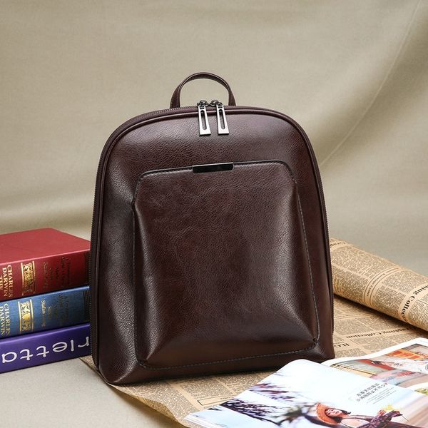 2020 new women's backpack fashion wild backpack large capacity simple