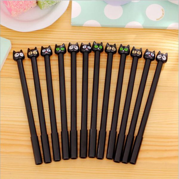 4 new cute black cat gel pen school office pen stationery children friends gift
4 new cute black cat gel pen school office pen stationery children friends gift