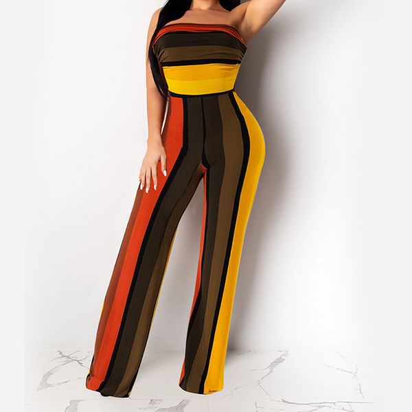 fashion colorblock striped strapless rompers women jumpsuits slim fit backless casual one piece overalls streetwear, Black;white
fashion colorblock striped strapless rompers women jumpsuits slim fit backless casual one piece overalls streetwear, Black;white