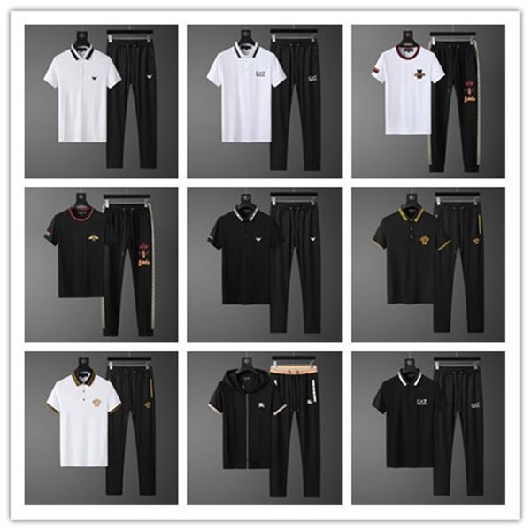 2020 mens designer tracksuit set fashion luxury fashion running mens tracksuit slim clothing luxury sports short sleeve suit size -4xl 2pcs, Gray
2020 mens designer tracksuit set fashion luxury fashion running mens tracksuit slim clothing luxury sports short sleeve suit size -4xl 2pcs, Gray
