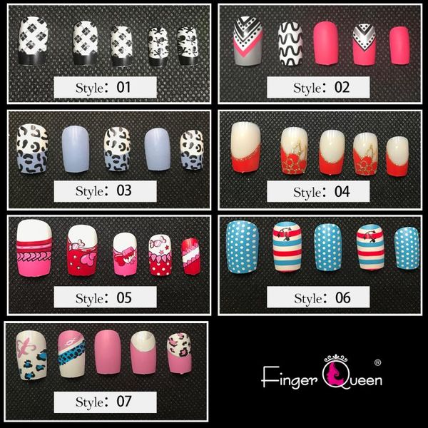 false nails by fingerqueen cartoon graffiti square false nails 12 sizes 24 pieces a box french leopard nail nail, Red;gold
false nails by fingerqueen cartoon graffiti square false nails 12 sizes 24 pieces a box french leopard nail nail, Red;gold