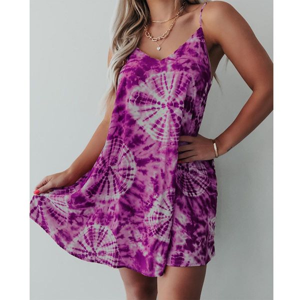 2020 women tie-dye printed dresses sleeveless round neck knee-length beach dress trendy ladies plus size slip dress clothing s-3xl ly609, White
2020 women tie-dye printed dresses sleeveless round neck knee-length beach dress trendy ladies plus size slip dress clothing s-3xl ly609, White