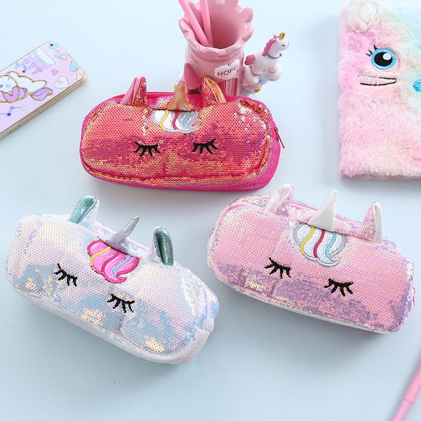 girl sequin unicorn cosmetic case women cute storage bag travel washing bag student cartoon pencil case pu zipper makeup pouch
girl sequin unicorn cosmetic case women cute storage bag travel washing bag student cartoon pencil case pu zipper makeup pouch