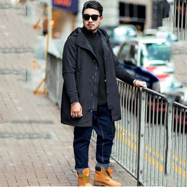 2018 gxxh tide brand large size fashion men's windbreaker autumn long hooded loose black jacket more size xxl-5xl 6xl 7xl, Tan;black
2018 gxxh tide brand large size fashion men's windbreaker autumn long hooded loose black jacket more size xxl-5xl 6xl 7xl, Tan;black