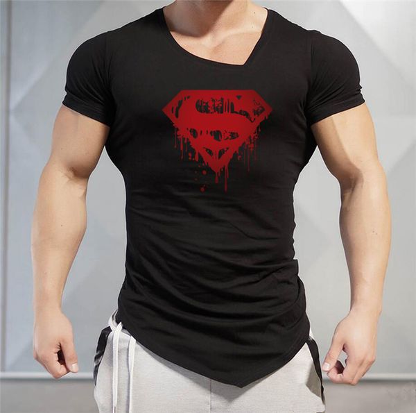 muscle guys fashion fitness t-shirts bodybuilding fitness brand gyms clothing cotton mens short sleeve tshirt workout tees, White;black
muscle guys fashion fitness t-shirts bodybuilding fitness brand gyms clothing cotton mens short sleeve tshirt workout tees, White;black