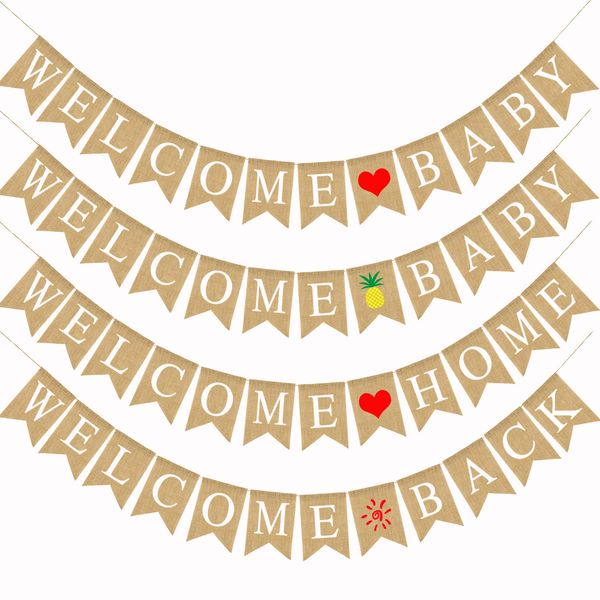 welcome party decoration burlap banner flags vintage baby shower decorations banners and signs 122392
welcome party decoration burlap banner flags vintage baby shower decorations banners and signs 122392