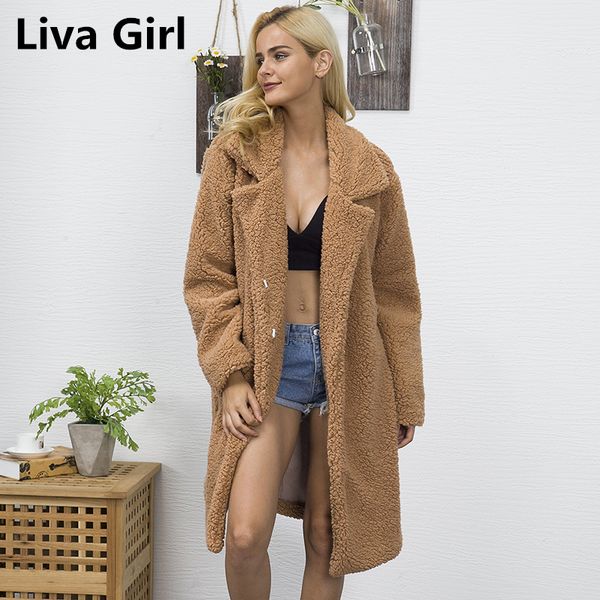 jacket women faux fur teddy coat thick warm fluffy long fur coats fashion lapel shaggy jackets overcoat plus size 3xl outwear, Black
jacket women faux fur teddy coat thick warm fluffy long fur coats fashion lapel shaggy jackets overcoat plus size 3xl outwear, Black