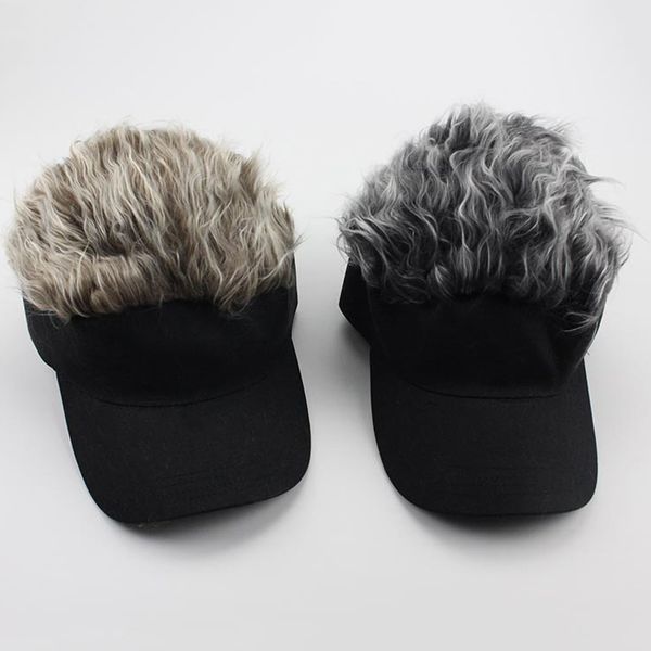1 pcs wig baseball hat sun visor cap with spiked hair winter warm outdoor caps ed-shipping, Black;white
1 pcs wig baseball hat sun visor cap with spiked hair winter warm outdoor caps ed-shipping, Black;white