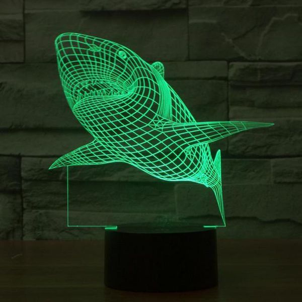 shark 7 color vision stereo 3d lamp led gradual touch charging vision table led night light fish lovely cartoon children's toys
shark 7 color vision stereo 3d lamp led gradual touch charging vision table led night light fish lovely cartoon children's toys