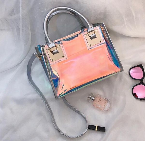 designer transparent hologram handbags ladies new fashion laser crossbody handbag pvc female big tote girl clear purses laser bag
designer transparent hologram handbags ladies new fashion laser crossbody handbag pvc female big tote girl clear purses laser bag
