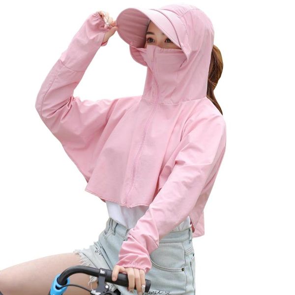 women long sleeves detachable hat breathable fishing anti uv quick dry outdoor cycling summer sun protection clothing, Black;red
women long sleeves detachable hat breathable fishing anti uv quick dry outdoor cycling summer sun protection clothing, Black;red
