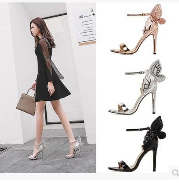 meilun dream wing heels exquisite embroidery three-dimensional butterfly peep-toe high heels fashion sandals for ladies, Black
meilun dream wing heels exquisite embroidery three-dimensional butterfly peep-toe high heels fashion sandals for ladies, Black