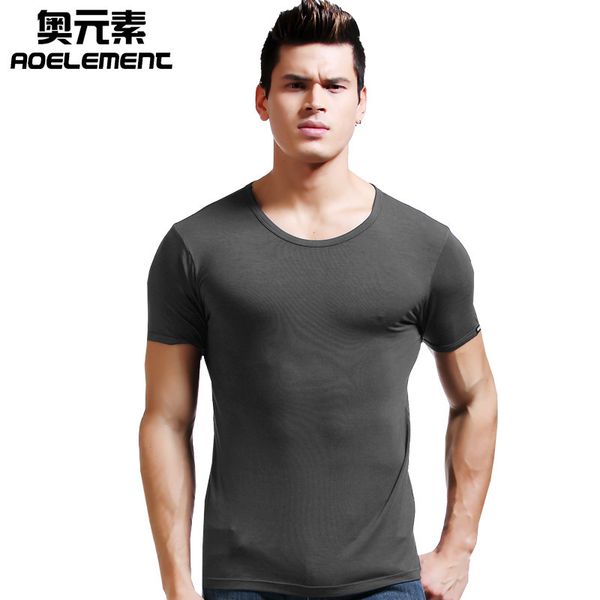 undershirts men's underwear modal t-shirt short sleeve summer slim thin round neck skinny solid color man sports bottoming shirt, Black;brown
undershirts men's underwear modal t-shirt short sleeve summer slim thin round neck skinny solid color man sports bottoming shirt, Black;brown