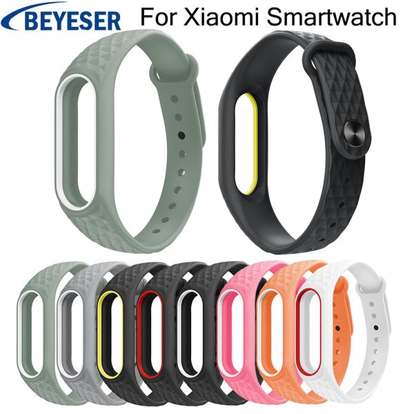 watchbands strap for mi band 2 silicone rubber replacement bracelet watchbelt for mi band 2 smart sport watchstrap, Black;brown
watchbands strap for mi band 2 silicone rubber replacement bracelet watchbelt for mi band 2 smart sport watchstrap, Black;brown
