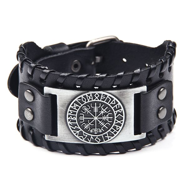 2019 new men's leather bracelet europe and america pirate pirate bracelet retro compass wide leather, Golden;silver
2019 new men's leather bracelet europe and america pirate pirate bracelet retro compass wide leather, Golden;silver