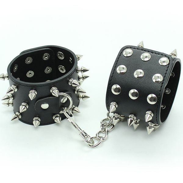 hand bondage cuffs type leather wrist adjustable anklet rivet black toys restraints handcuffs foot size lvbbb
hand bondage cuffs type leather wrist adjustable anklet rivet black toys restraints handcuffs foot size lvbbb