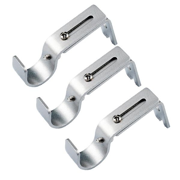 3pieces adjustable curtain rod wall bracket holder for 0.98 inch rod,durable,includes mounting screws
3pieces adjustable curtain rod wall bracket holder for 0.98 inch rod,durable,includes mounting screws