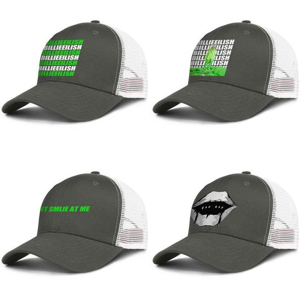 cool bad guy billie eilish for men and women adjustable trucker meshcap fitted vintage cute baseballhats billie eilish monster, Blue;gray
cool bad guy billie eilish for men and women adjustable trucker meshcap fitted vintage cute baseballhats billie eilish monster, Blue;gray