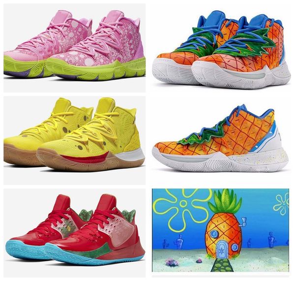 2020 pineapple house 5 kyrie mens tv pe basketball shoes 5s concepts low 2 multi-color orion's belt graffiti x sponge sports kyries sne, Black
2020 pineapple house 5 kyrie mens tv pe basketball shoes 5s concepts low 2 multi-color orion's belt graffiti x sponge sports kyries sne, Black