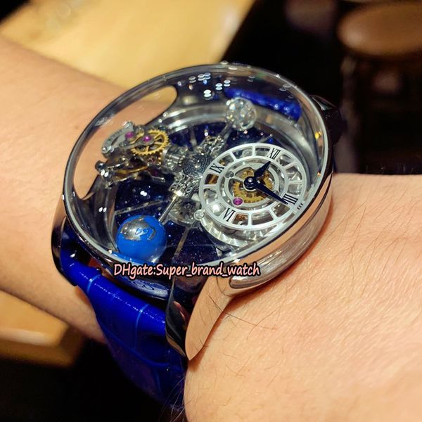 Статическая версия EPIC X CHRONO CR7 астрономический турбийон скелет авантюрин циферблат швейцарские кварцевые мужские часы серебристый корпус дизайнерские часы
Статическая версия EPIC X CHRONO CR7 астрономический турбийон скелет авантюрин циферблат швейцарские кварцевые мужские часы серебристый корпус дизайнерские часы