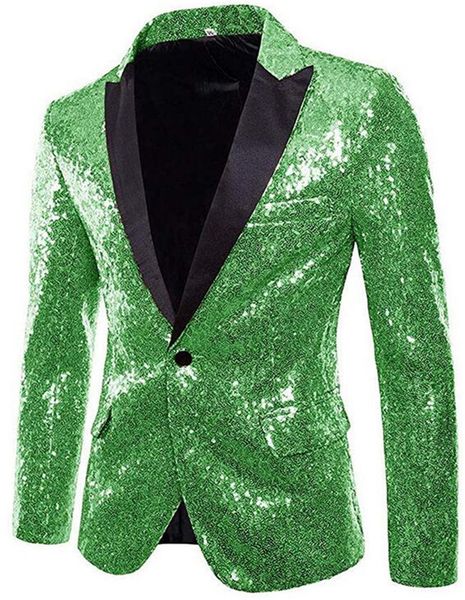 elegant mint men show coat men's shiny sequins suit jacket blazer one button tuxedo for party wedding banquet prom, White;black
elegant mint men show coat men's shiny sequins suit jacket blazer one button tuxedo for party wedding banquet prom, White;black