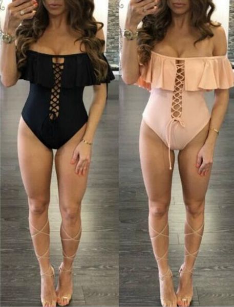 new women bikini one pieces ruffles multi strings design swimsuit summer beach swimwear for women bikini lady swimsuit, White;black
new women bikini one pieces ruffles multi strings design swimsuit summer beach swimwear for women bikini lady swimsuit, White;black