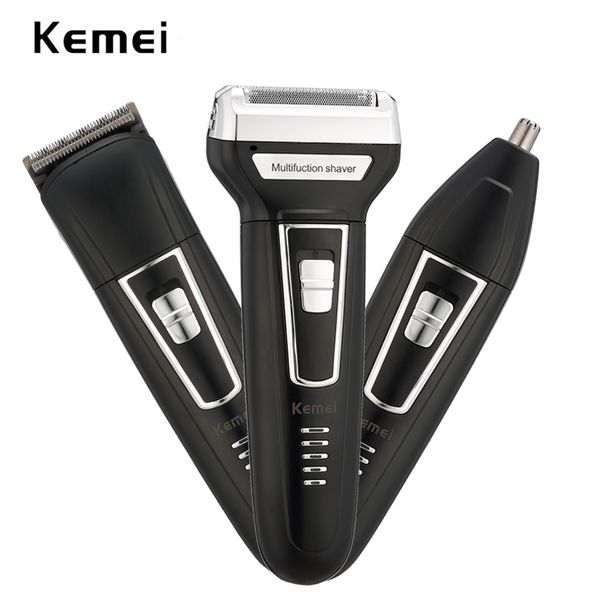 kemei 3 in 1 electric shaver men shaving machine floating electric razor clipper nose hair trimmer rechargeable 3d beard shaver
kemei 3 in 1 electric shaver men shaving machine floating electric razor clipper nose hair trimmer rechargeable 3d beard shaver