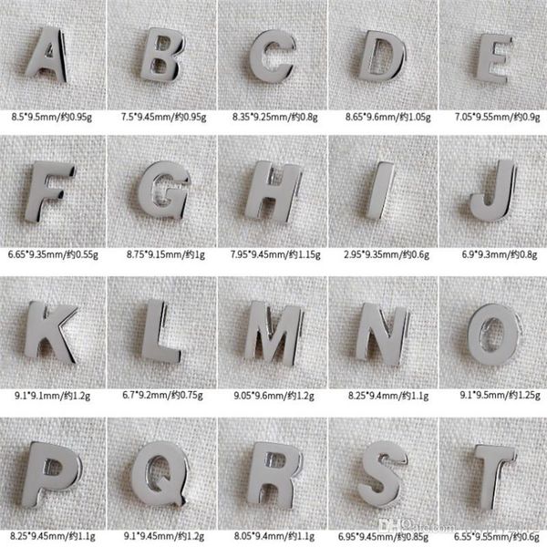 new chic style 925 sterling silver 26 english alphabet charms fit for pendant necklaces without chain letters diy necklace, Bronze;silver
new chic style 925 sterling silver 26 english alphabet charms fit for pendant necklaces without chain letters diy necklace, Bronze;silver