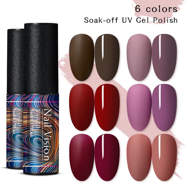 nail vision 5ml matte uv gel nail polish 6 colors pure color need matte coat soak off art gel varnish lacquer, Red;pink
nail vision 5ml matte uv gel nail polish 6 colors pure color need matte coat soak off art gel varnish lacquer, Red;pink