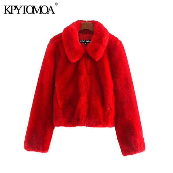 vintage stylish winter thick warm faux fur short jacket coat women 2020 fashion long sleeve pockets female outerwear chic, Black
vintage stylish winter thick warm faux fur short jacket coat women 2020 fashion long sleeve pockets female outerwear chic, Black