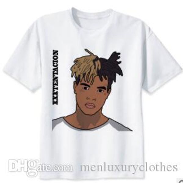 tshirts xxtentacion designer rapper tshirt short sleeved summer mens white modal, White;black
tshirts xxtentacion designer rapper tshirt short sleeved summer mens white modal, White;black