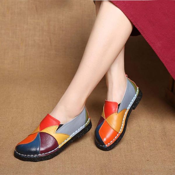 shoes woman leather women's soft bottom non-slip shoes round head flat zapatos de mujer para baile #3, Black
shoes woman leather women's soft bottom non-slip shoes round head flat zapatos de mujer para baile #3, Black