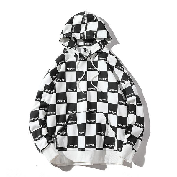 mens fashion new arrival autumn winter plaid hoodies loose hooded sweatshirts male pullover hoodies contrast color, Black
mens fashion new arrival autumn winter plaid hoodies loose hooded sweatshirts male pullover hoodies contrast color, Black