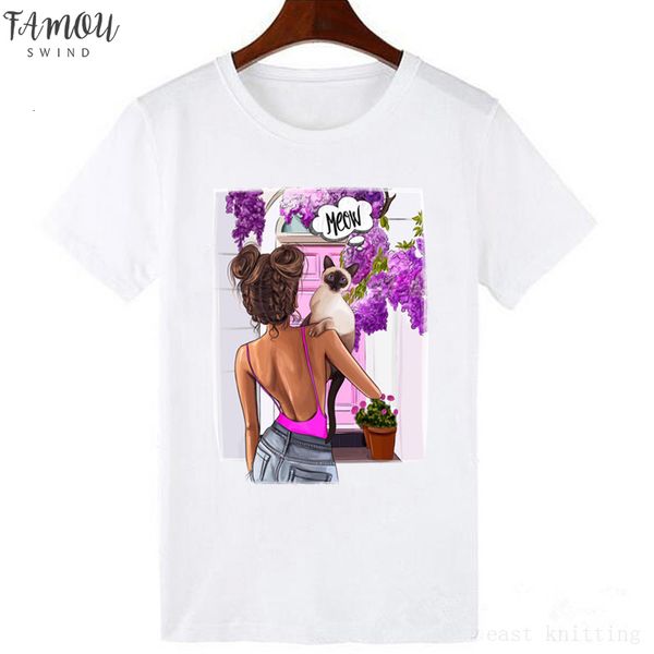 fashion female t shirt korean clothes women polyester harajuku streetwear summer short sleeve tee shirt drop shipping, White
fashion female t shirt korean clothes women polyester harajuku streetwear summer short sleeve tee shirt drop shipping, White