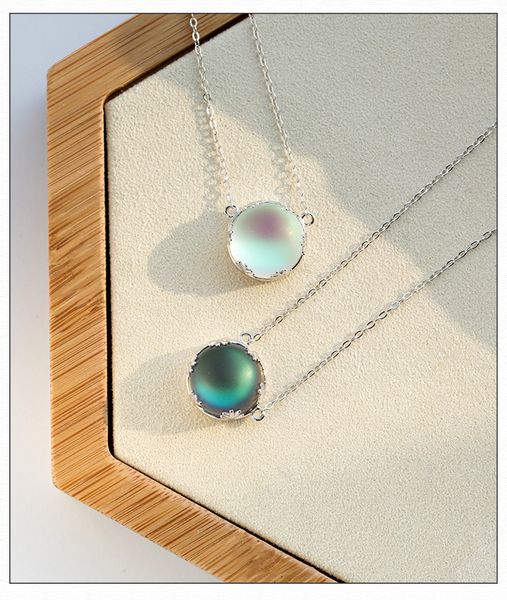 925 sterling silver aurora pendant necklaces halo crystal moon stone light forest women statement necklace elegant grils women jewelry
925 sterling silver aurora pendant necklaces halo crystal moon stone light forest women statement necklace elegant grils women jewelry