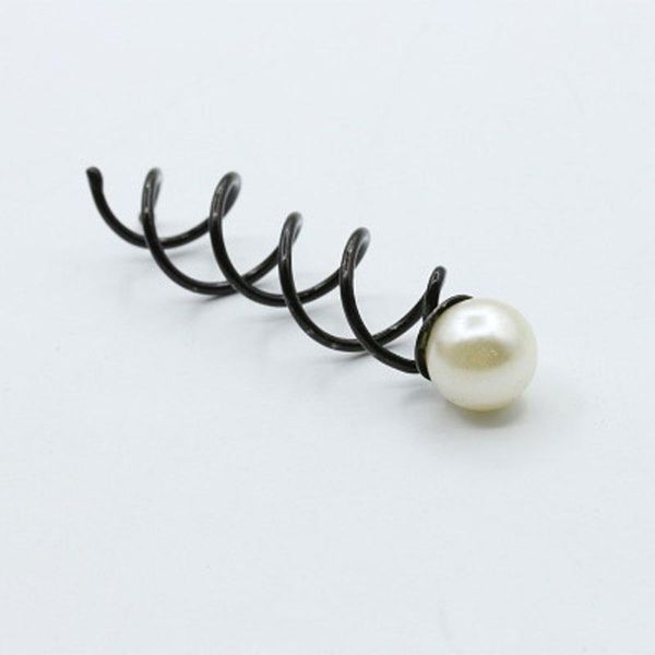 2 pcs/set chic women imitation pearl spiral hairpin spin screw bobby hair pins clips twist barrette headwear hair accessories pgter, Black
2 pcs/set chic women imitation pearl spiral hairpin spin screw bobby hair pins clips twist barrette headwear hair accessories pgter, Black