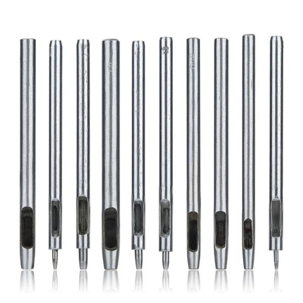 10pcs/set diy 0.5-8mm steel alloy punch leather tool high hardness hole craft set leather sewing craft art hand tool
10pcs/set diy 0.5-8mm steel alloy punch leather tool high hardness hole craft set leather sewing craft art hand tool