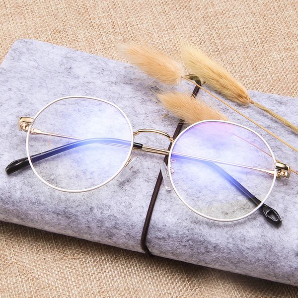 kottdo classic round frame metal optical brand women eyeglasses frame glasses computer glasses men accessories, Black
kottdo classic round frame metal optical brand women eyeglasses frame glasses computer glasses men accessories, Black