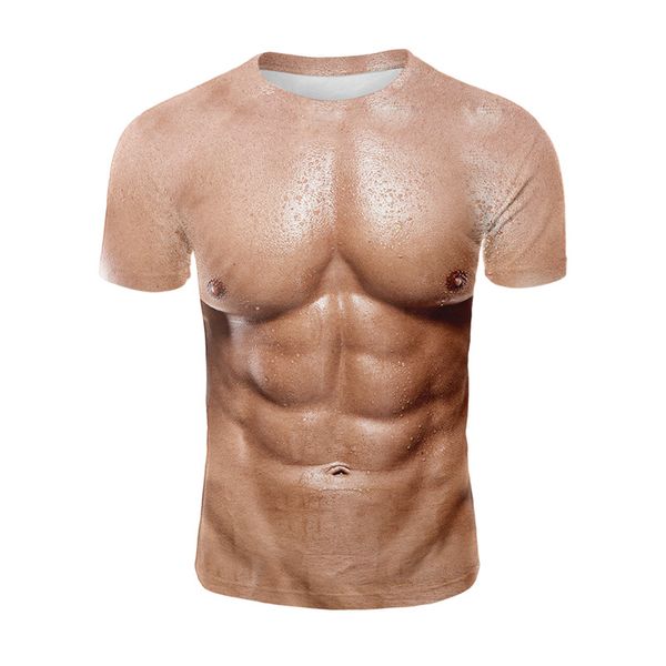 fake men muscle printed 3d tshirt strong pectorales pattern t-shirt men women abdominal creative fitness tee shirt streetwear, White;black
fake men muscle printed 3d tshirt strong pectorales pattern t-shirt men women abdominal creative fitness tee shirt streetwear, White;black