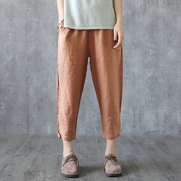 women linen pants summer pant capris loose thin fabric linen cotton pant solid color harem pants plus size women 2020, Black;white
women linen pants summer pant capris loose thin fabric linen cotton pant solid color harem pants plus size women 2020, Black;white