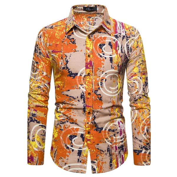 men splicing printed business leisure retro shirt blouse long sleeve camisa masculinachemise homme plus size hawaiian shirts, White;black
men splicing printed business leisure retro shirt blouse long sleeve camisa masculinachemise homme plus size hawaiian shirts, White;black
