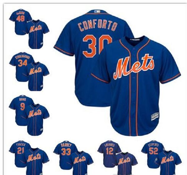 новый yorkmets 34 ной syndergaard 30 майкл трансфер до / из аэропорта 17 кит эрнандес величественный официальный прохладный бейсбол джерси, Blue;black
новый yorkmets 34 ной syndergaard 30 майкл трансфер до / из аэропорта 17 кит эрнандес величественный официальный прохладный бейсбол джерси, Blue;black