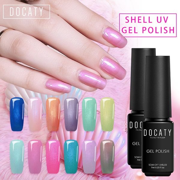docaty sea shell pearl shiny colors gel polish nail varnish glue semi-permanent nail gel lacquer fashion, Red;pink
docaty sea shell pearl shiny colors gel polish nail varnish glue semi-permanent nail gel lacquer fashion, Red;pink