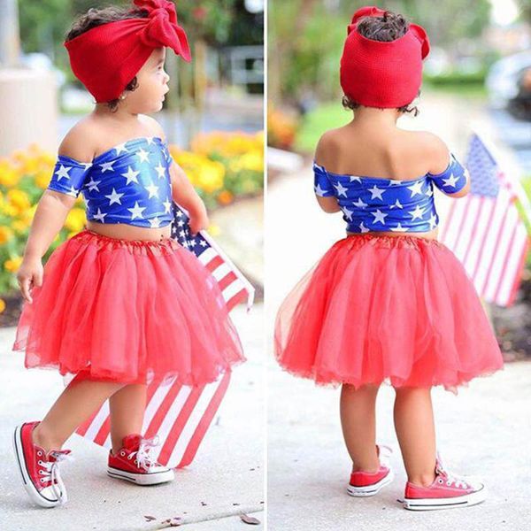 toddler baby kid girls 4th-of-july off should stars tulle skirt outfits set children's girls' clothing sets new style suit, White
toddler baby kid girls 4th-of-july off should stars tulle skirt outfits set children's girls' clothing sets new style suit, White