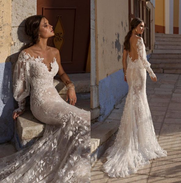 lian rokman wedding gowns one sleeve backless mermaid bridal bridal dress sweep train country lace robe de mariage, White
lian rokman wedding gowns one sleeve backless mermaid bridal bridal dress sweep train country lace robe de mariage, White